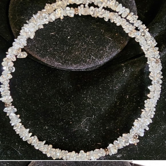 Vintage Garnet and Quartz‎ choker - Picture 11 of 15